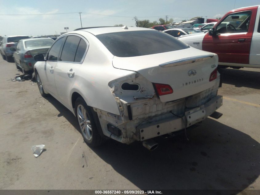 2013 INFINITI G37 SEDAN X - JN1CV6AR9DM750335