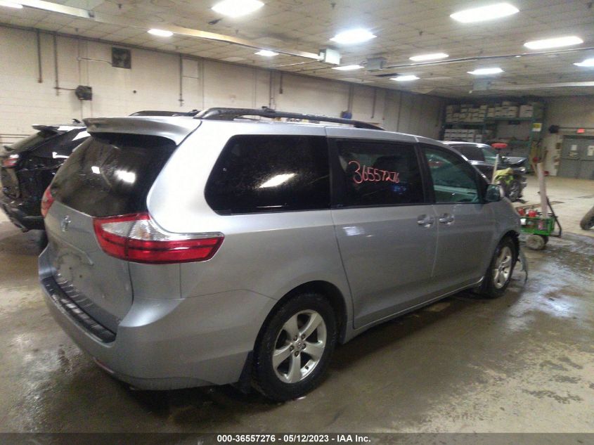 2017 TOYOTA SIENNA LE - 5TDKZ3DCXHS817733