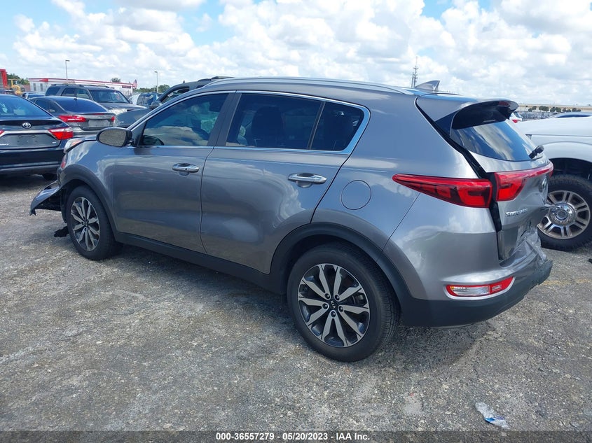 VIN KNDPN3AC2H7119343 2017 KIA SPORTAGE EX