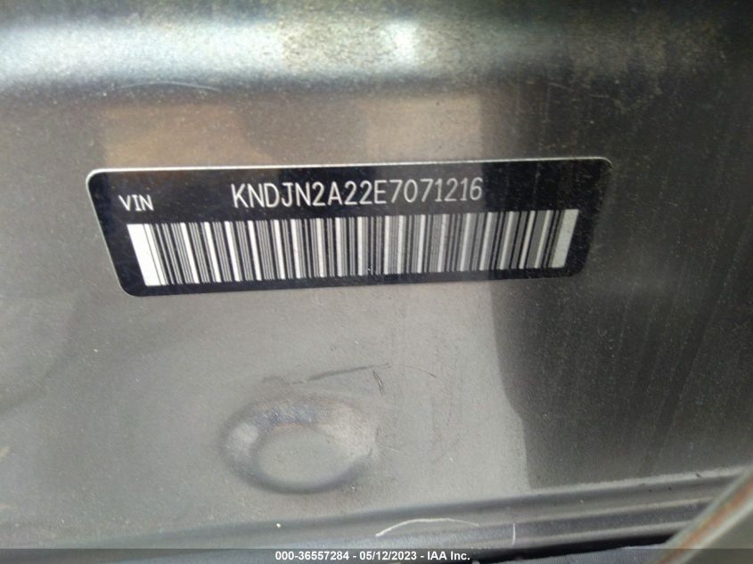2014 KIA SOUL BASE - KNDJN2A22E7071216