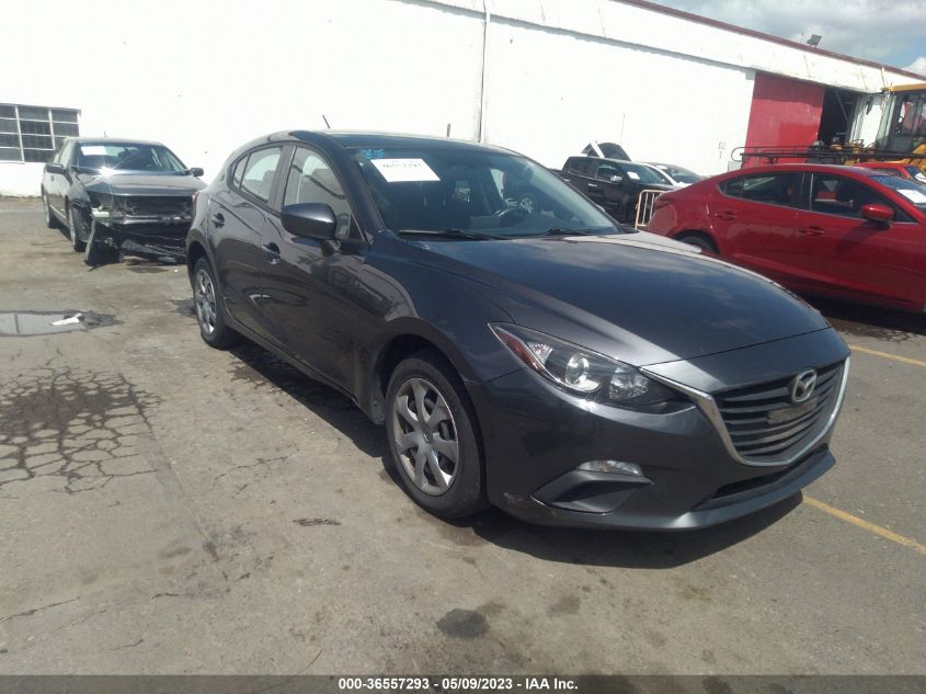 2016 MAZDA MAZDA3 I SPORT - JM1BM1J70G1293160