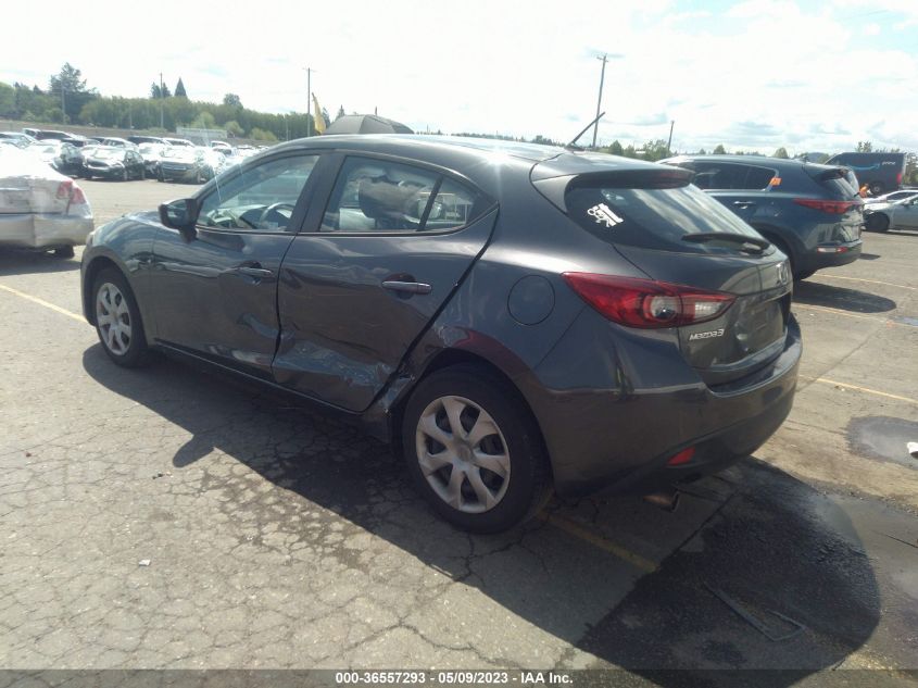 2016 MAZDA MAZDA3 I SPORT - JM1BM1J70G1293160