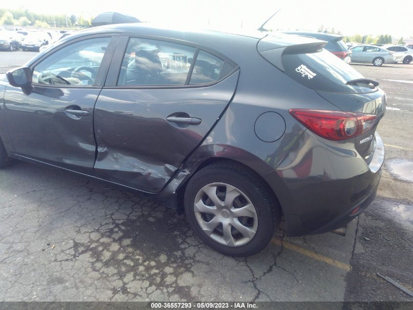 2016 MAZDA MAZDA3 I SPORT - JM1BM1J70G1293160