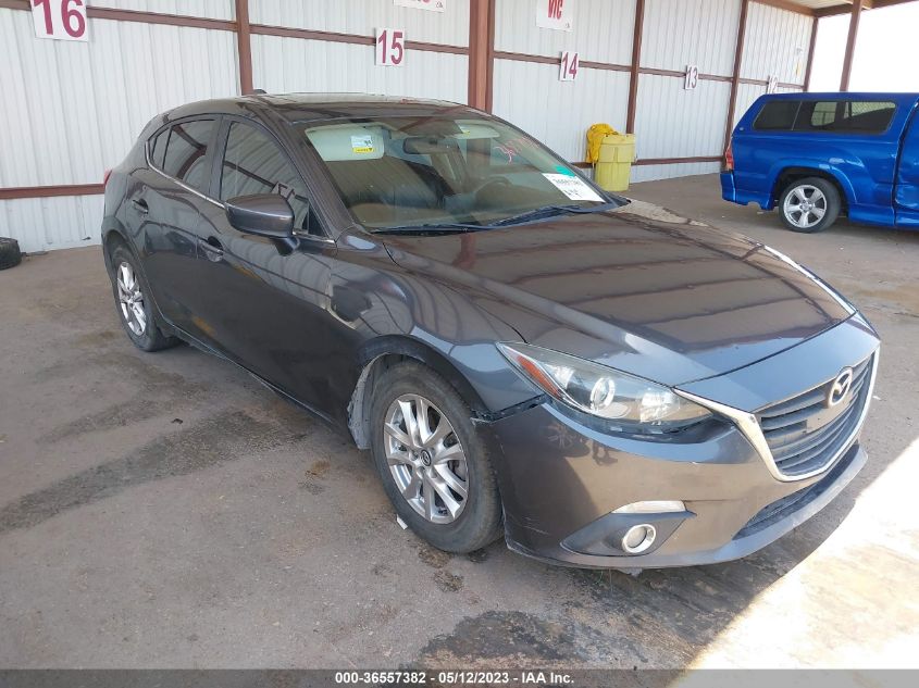 2014 MAZDA MAZDA3 I GRAND TOURING - 3MZBM1M74EM122257