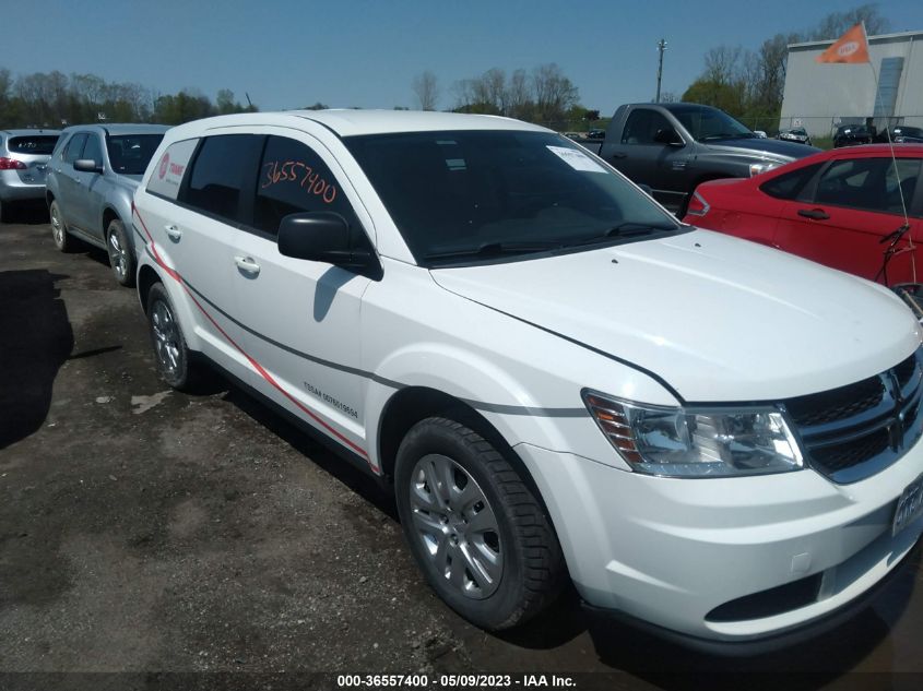 2016 DODGE JOURNEY CANADA VALUE PKG - 3C4PDCABXGT208209