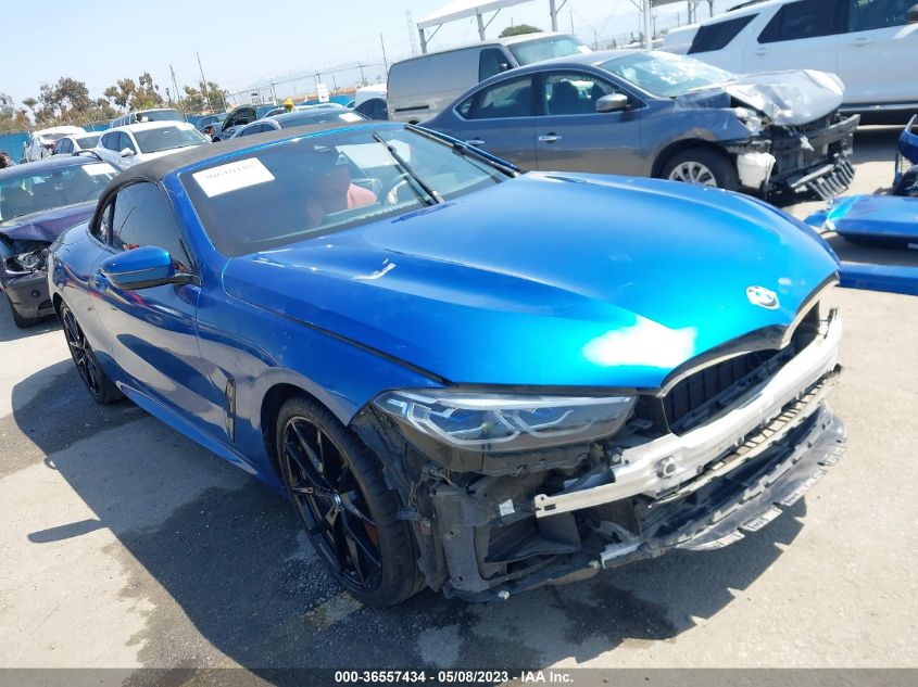 2019 BMW 8 SERIES M850I XDRIVE - WBAFY4C53KBX39563