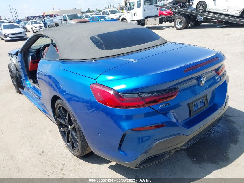 2019 BMW 8 SERIES M850I XDRIVE - WBAFY4C53KBX39563