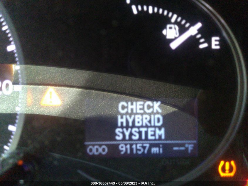 2013 LEXUS CT 200H HYBRID - JTHKD5BH6D2168716