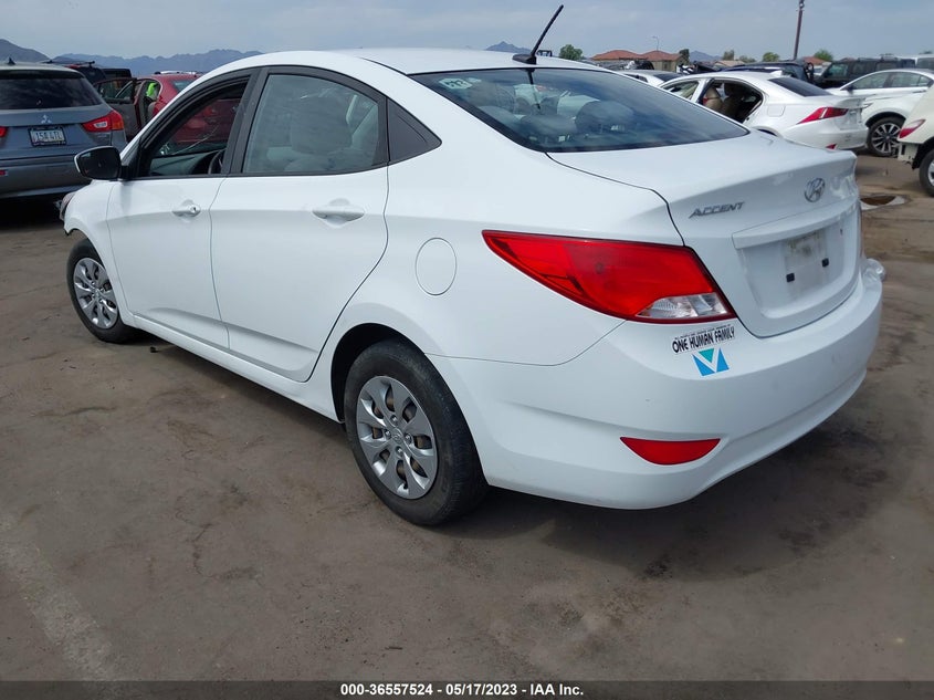 VIN KMHCT4AE7HU170488 2017 HYUNDAI ACCENT SE