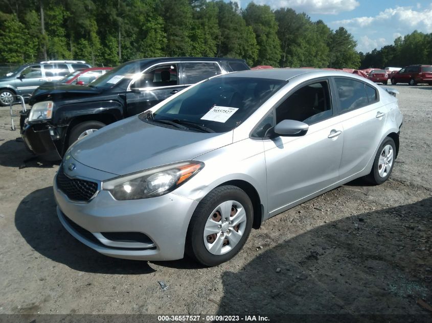 2014 KIA FORTE LX - KNAFK4A61E5181034