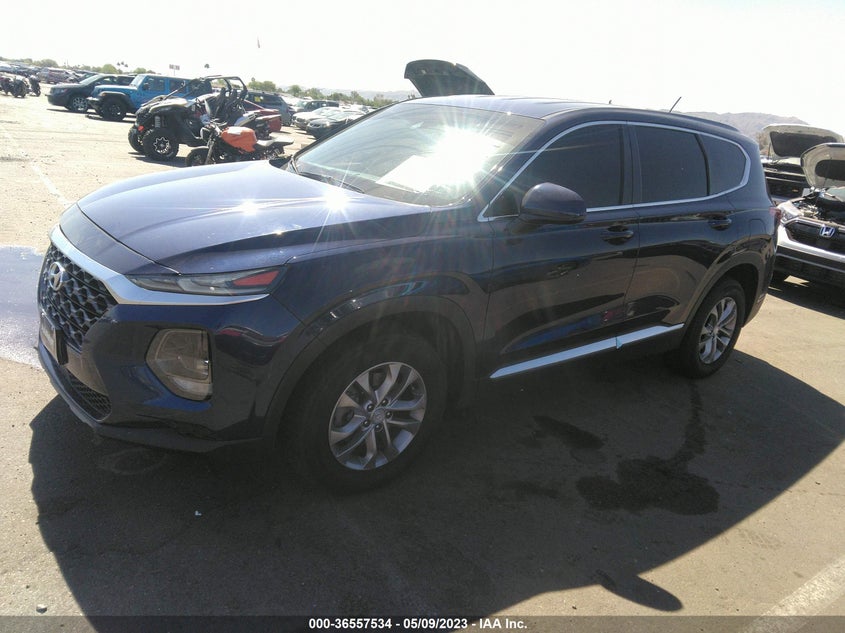 VIN 5NMS23ADXKH076964 2019 HYUNDAI SANTA FE SE