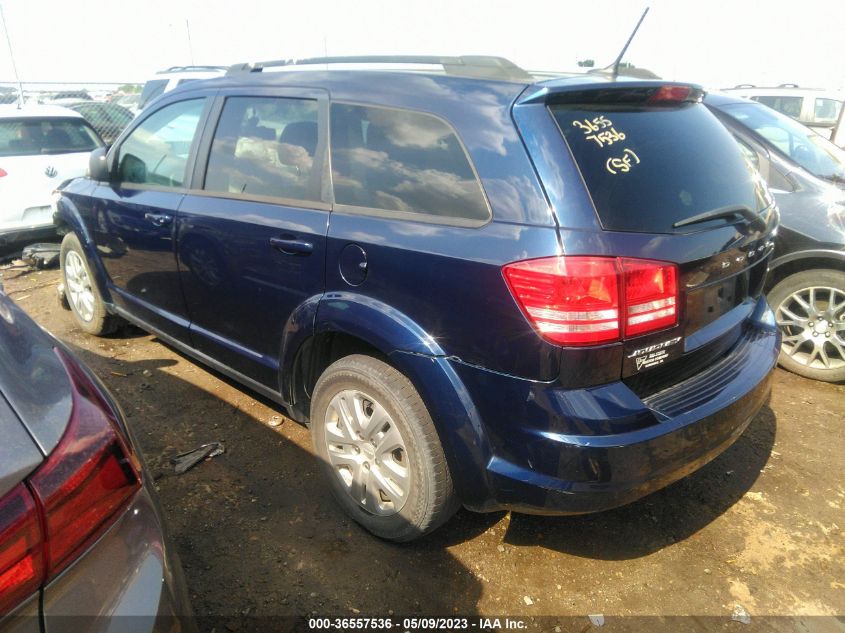 2017 DODGE JOURNEY SE - 3C4PDCAB5HT586889