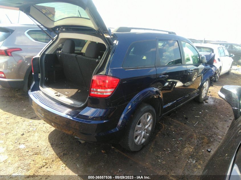 2017 DODGE JOURNEY SE - 3C4PDCAB5HT586889