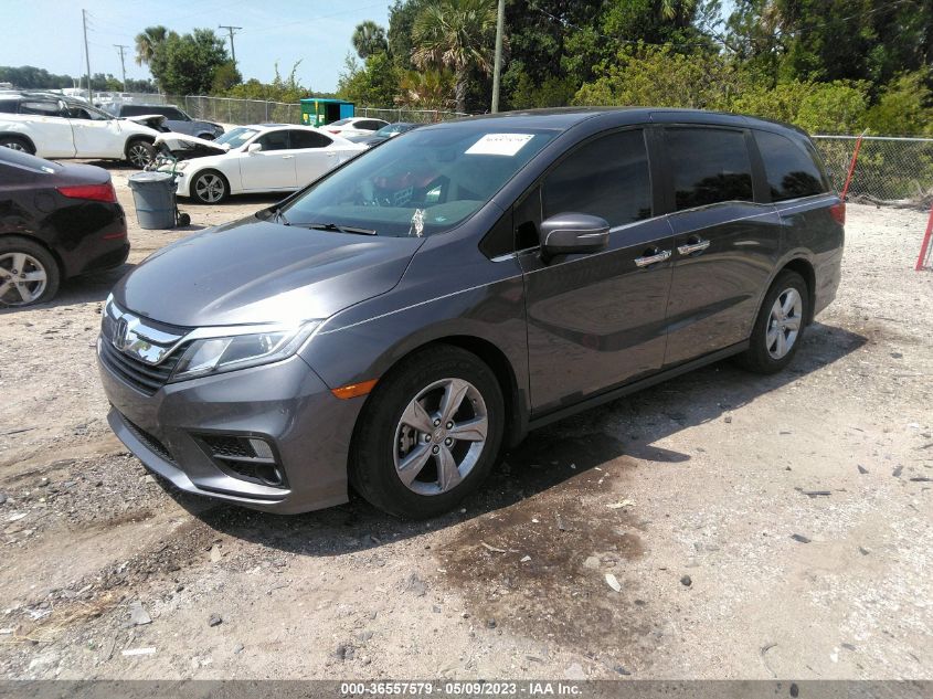 2019 HONDA ODYSSEY EX-L - 5FNRL6H74KB054621