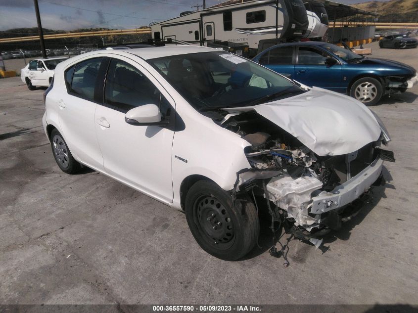 2016 TOYOTA PRIUS C ONE/TWO/THREE/FOUR - JTDKDTB39G1127310
