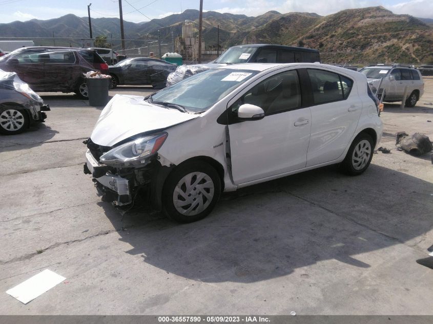 2016 TOYOTA PRIUS C ONE/TWO/THREE/FOUR - JTDKDTB39G1127310