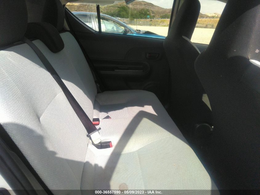 2016 TOYOTA PRIUS C ONE/TWO/THREE/FOUR - JTDKDTB39G1127310