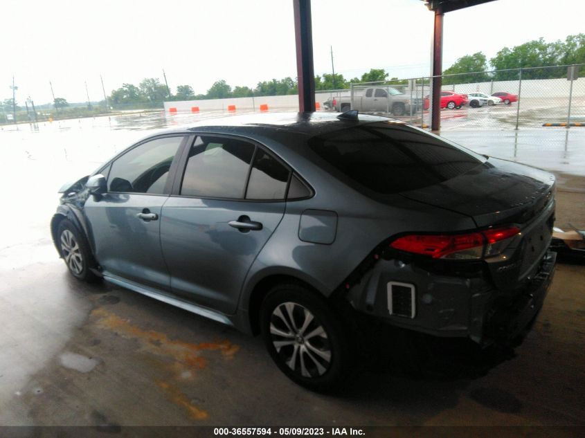 2022 TOYOTA COROLLA HYBRID LE - JTDEAMDE6NJ059622