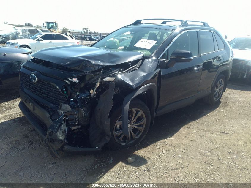 2022 TOYOTA RAV4 HYBRID XLE PREMIUM - JTMB6RFV0ND055773