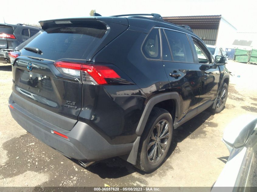 2022 TOYOTA RAV4 HYBRID XLE PREMIUM - JTMB6RFV0ND055773