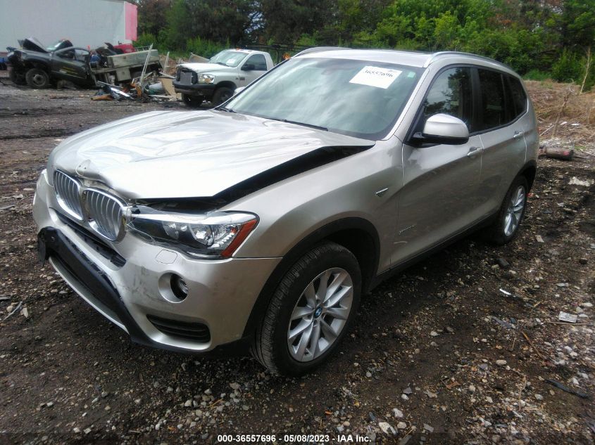 2017 BMW X3 SDRIVE28I - 5UXWZ7C36H0X39625