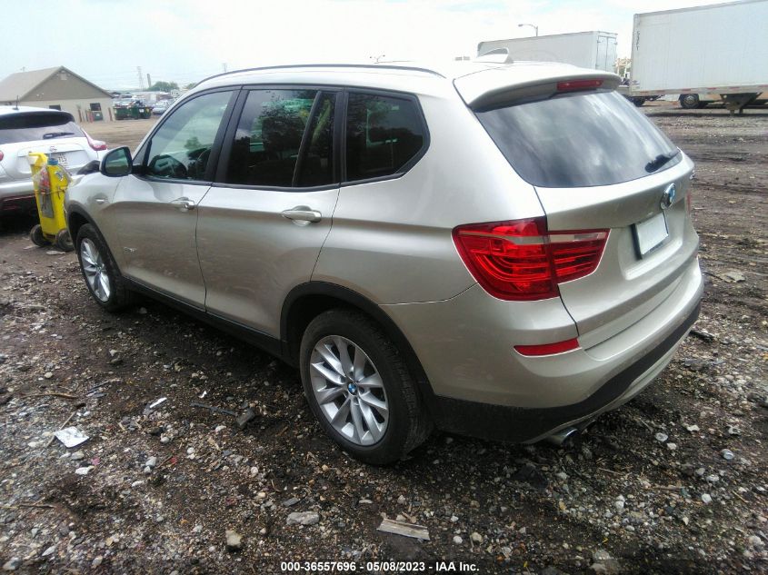 2017 BMW X3 SDRIVE28I - 5UXWZ7C36H0X39625