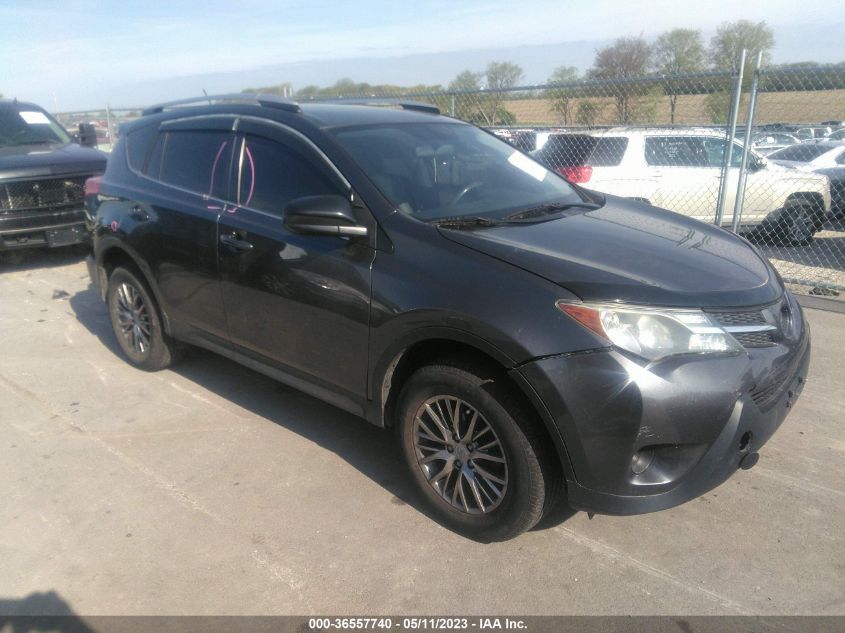 2014 TOYOTA RAV4 LE - JTMBFREV2ED077095