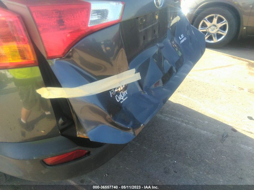 2014 TOYOTA RAV4 LE - JTMBFREV2ED077095