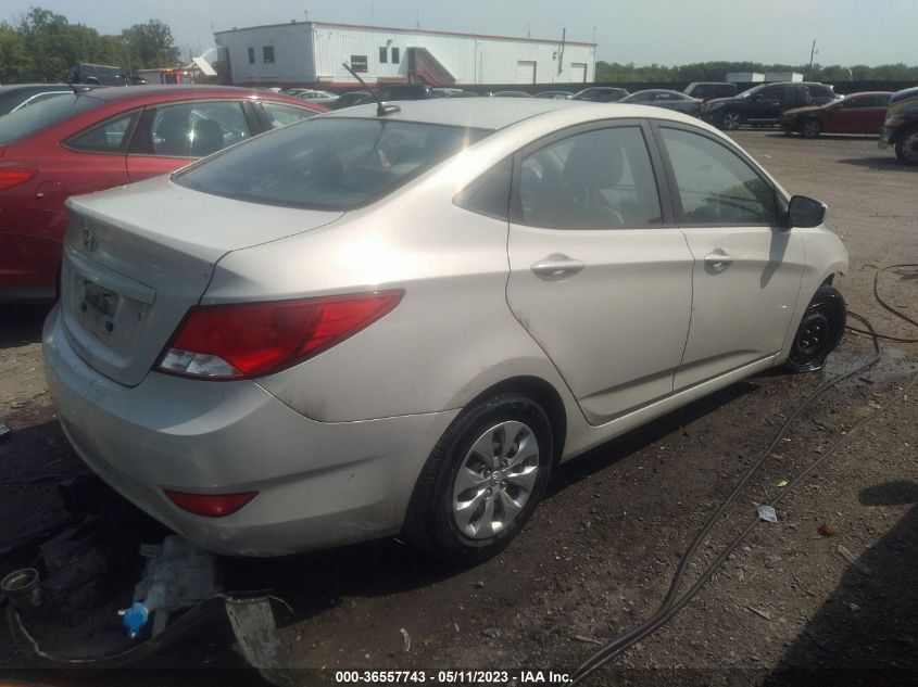 2016 HYUNDAI ACCENT SE - KMHCT4AE8GU162415