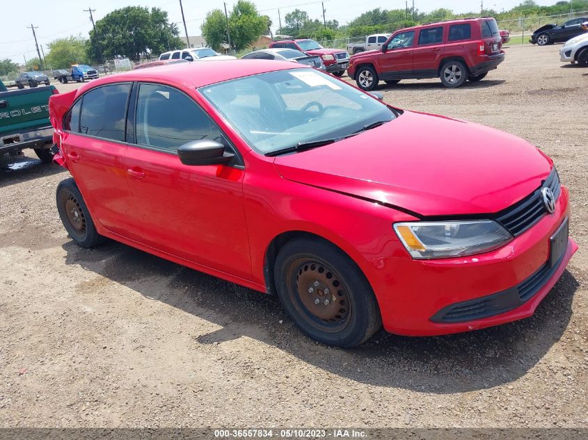 2014 VOLKSWAGEN JETTA SEDAN S - 3VW2K7AJXEM331446