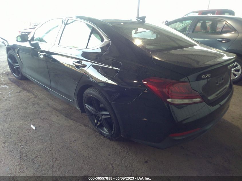 2020 GENESIS G70 2.0T - KMTG44LA9LU049775