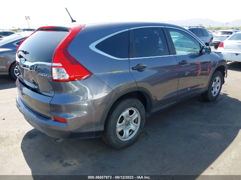 2015 HONDA CR-V LX - 5J6RM4H33FL088223