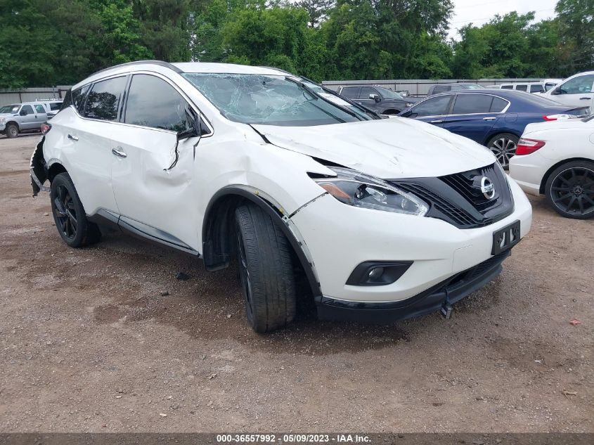 2018 NISSAN MURANO SL - 5N1AZ2MG9JN131909