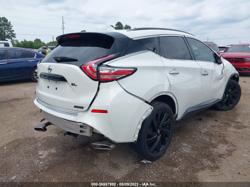 2018 NISSAN MURANO SL - 5N1AZ2MG9JN131909