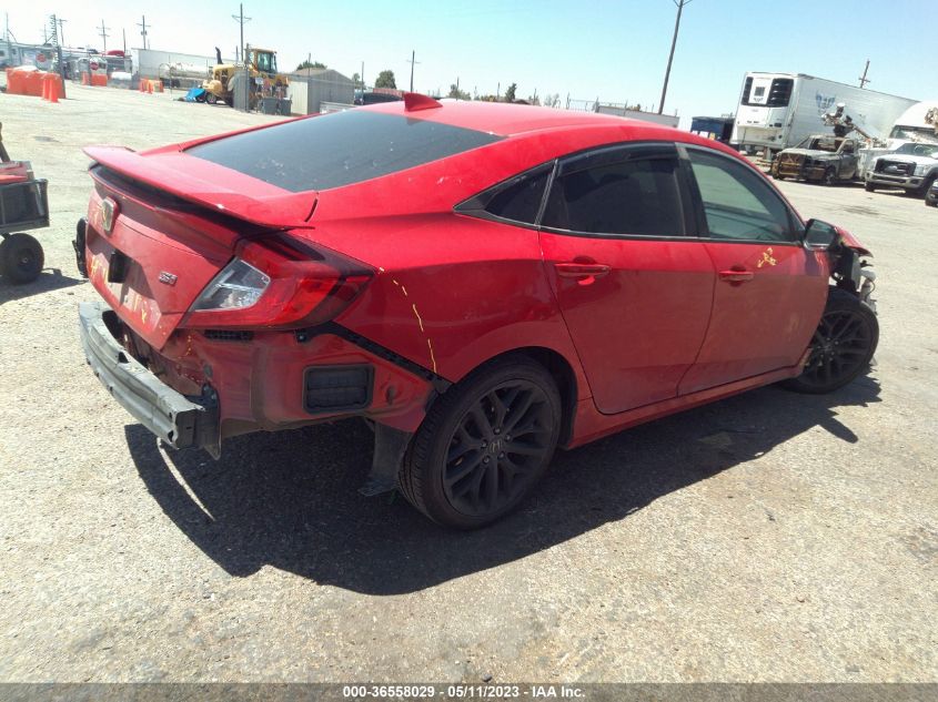 2020 HONDA CIVIC SI SEDAN 2HGFC1E52LH705251