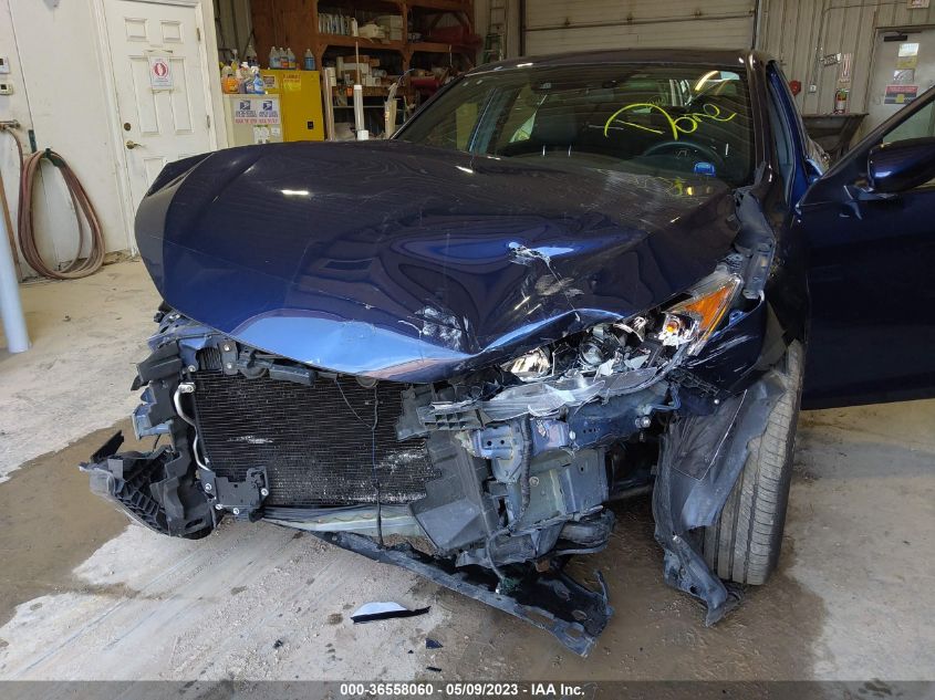 2016 HONDA ACCORD SEDAN SPORT - 1HGCR2F60GA030891