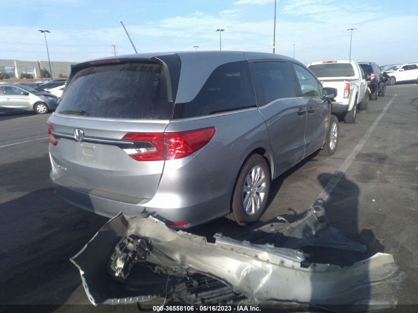 2021 HONDA ODYSSEY LX - 5FNRL6H2XMB033330