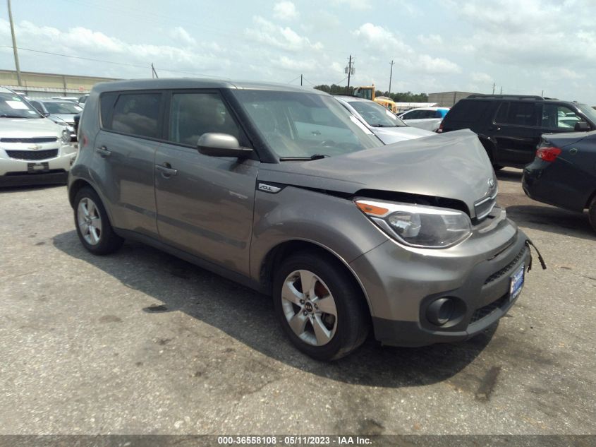 2018 KIA SOUL BASE - KNDJN2A26J7591087
