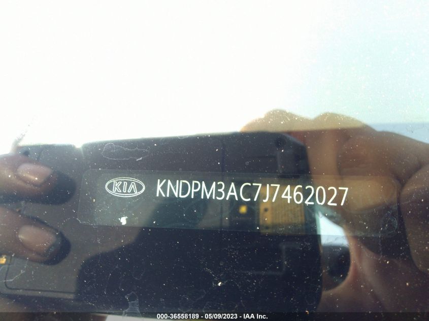 2018 KIA SPORTAGE LX - KNDPM3AC7J7462027