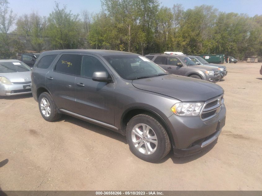 2013 DODGE DURANGO SXT - 1C4RDJAG7DC504840