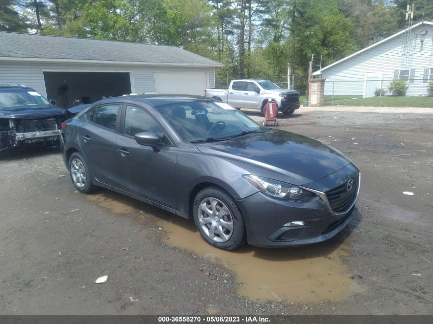 VIN JM1BM1U76E1107209 2014 MAZDA MAZDA3 no.1