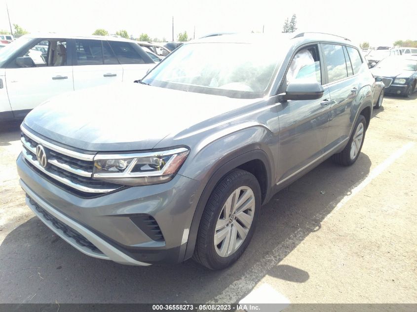 2021 VOLKSWAGEN ATLAS 3.6L V6 SEL - 1V2BR2CA8MC575643