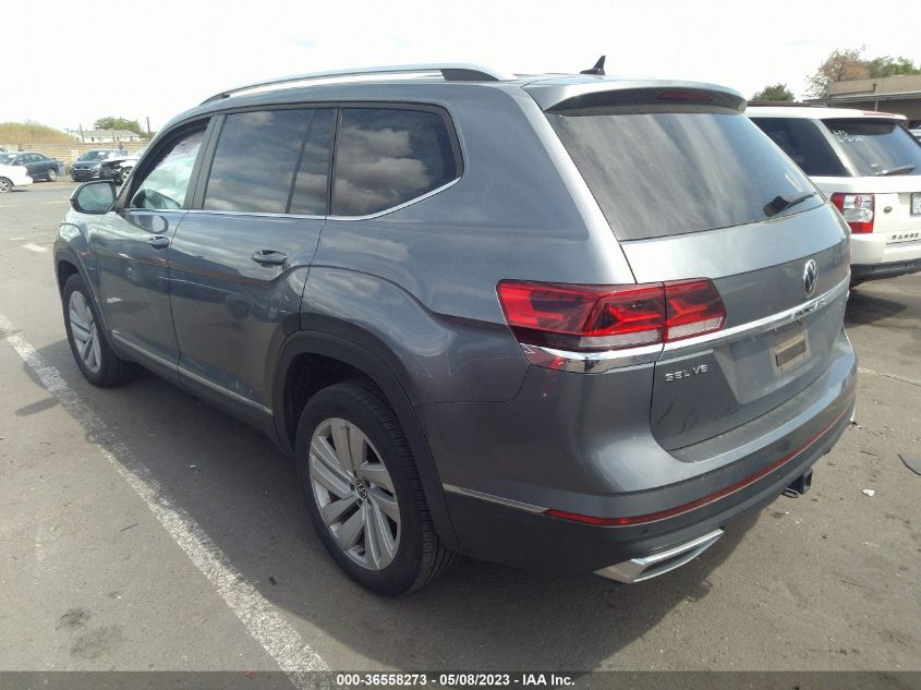 2021 VOLKSWAGEN ATLAS 3.6L V6 SEL - 1V2BR2CA8MC575643