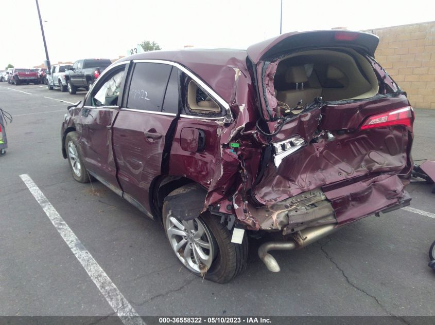 2017 ACURA RDX W - 5J8TB3H58HL021344
