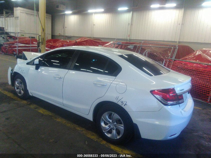 2014 HONDA CIVIC SEDAN LX - 19XFB2F57EE266598
