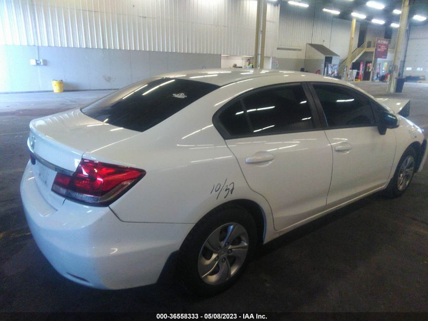 2014 HONDA CIVIC SEDAN LX - 19XFB2F57EE266598