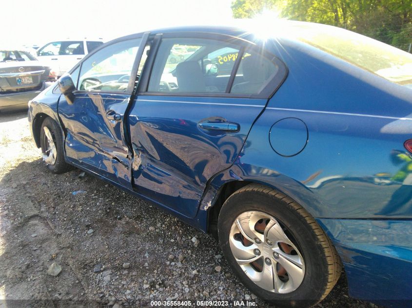 2014 HONDA CIVIC SEDAN LX - 19XFB2F59EE020961