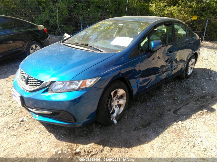 2014 HONDA CIVIC SEDAN LX - 19XFB2F59EE020961