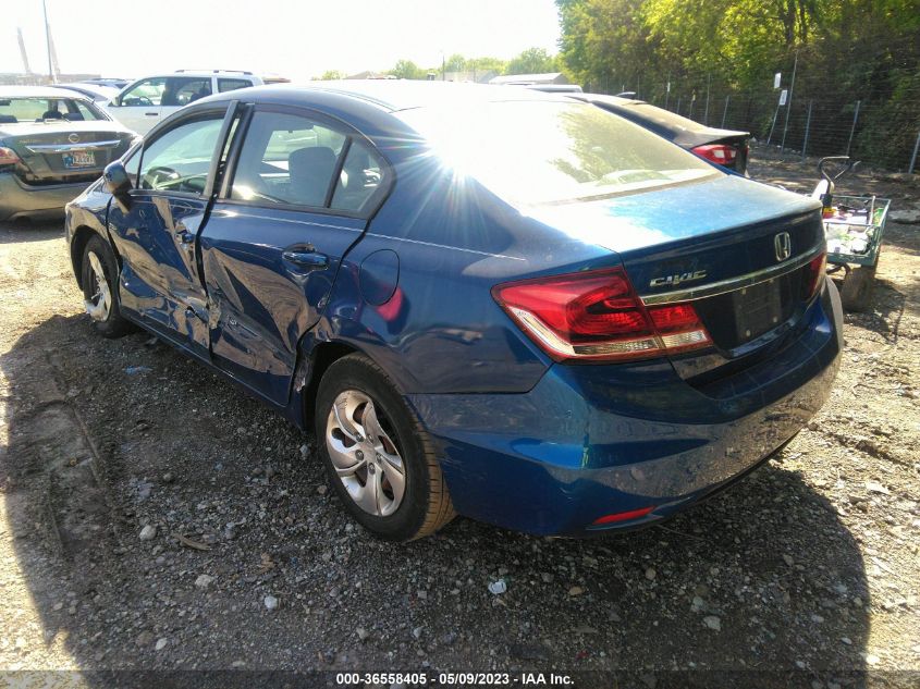 2014 HONDA CIVIC SEDAN LX - 19XFB2F59EE020961