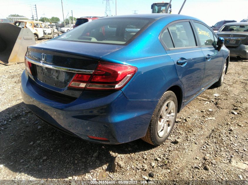2014 HONDA CIVIC SEDAN LX - 19XFB2F59EE020961